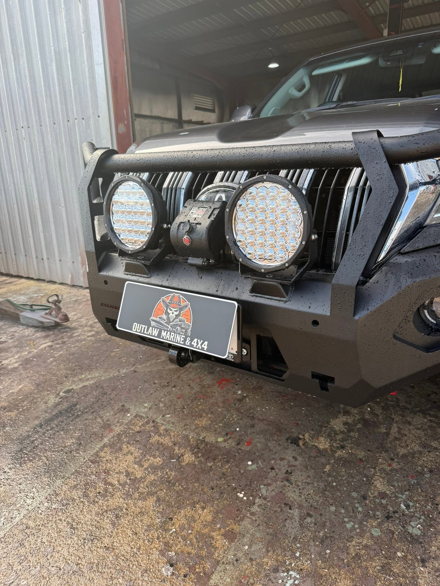 Owner of Outlaw Marine and 4x4 in the Coconut Grove workshop, Darwin NT